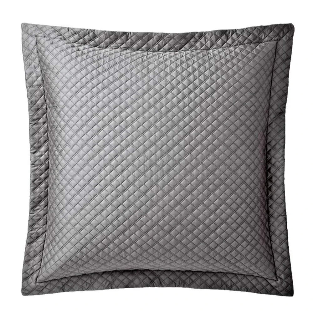 Ralph Lauren Quilted Argyle Luxury Euro Sham 26X26